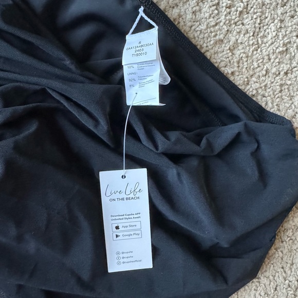 Atlantis Asymmetrical Bikini Top & Skirt Bottoms Set new with tags - Picture 4 of 4